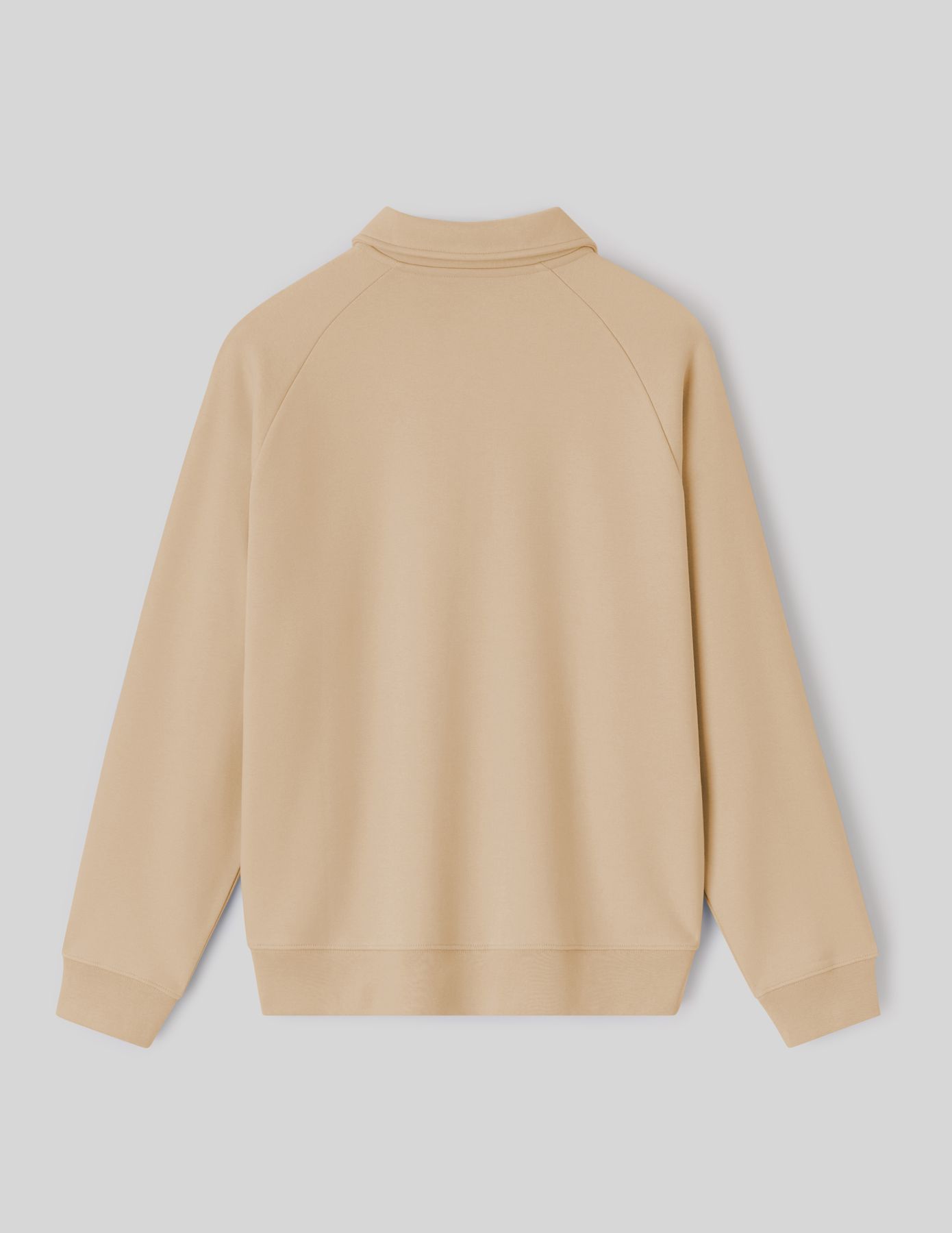 Sweat col polo zipp&eacute;
