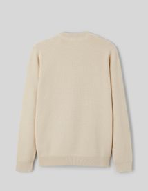 Pull matière fantaisie