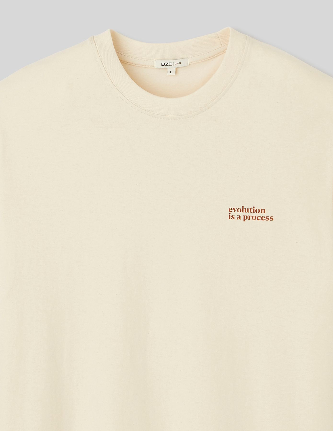 T-shirt imprimé devant dos
