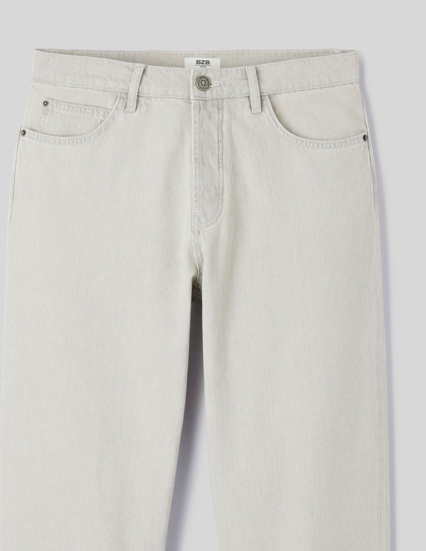 Jean loose délavé