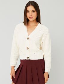 Gilet maille chenille