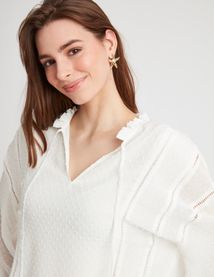 Blouse en plumetis