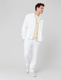 Veste zippée texturée