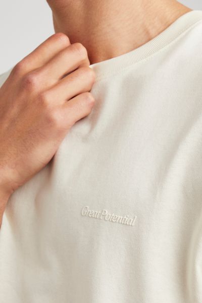 T-shirt embossé devant dos
