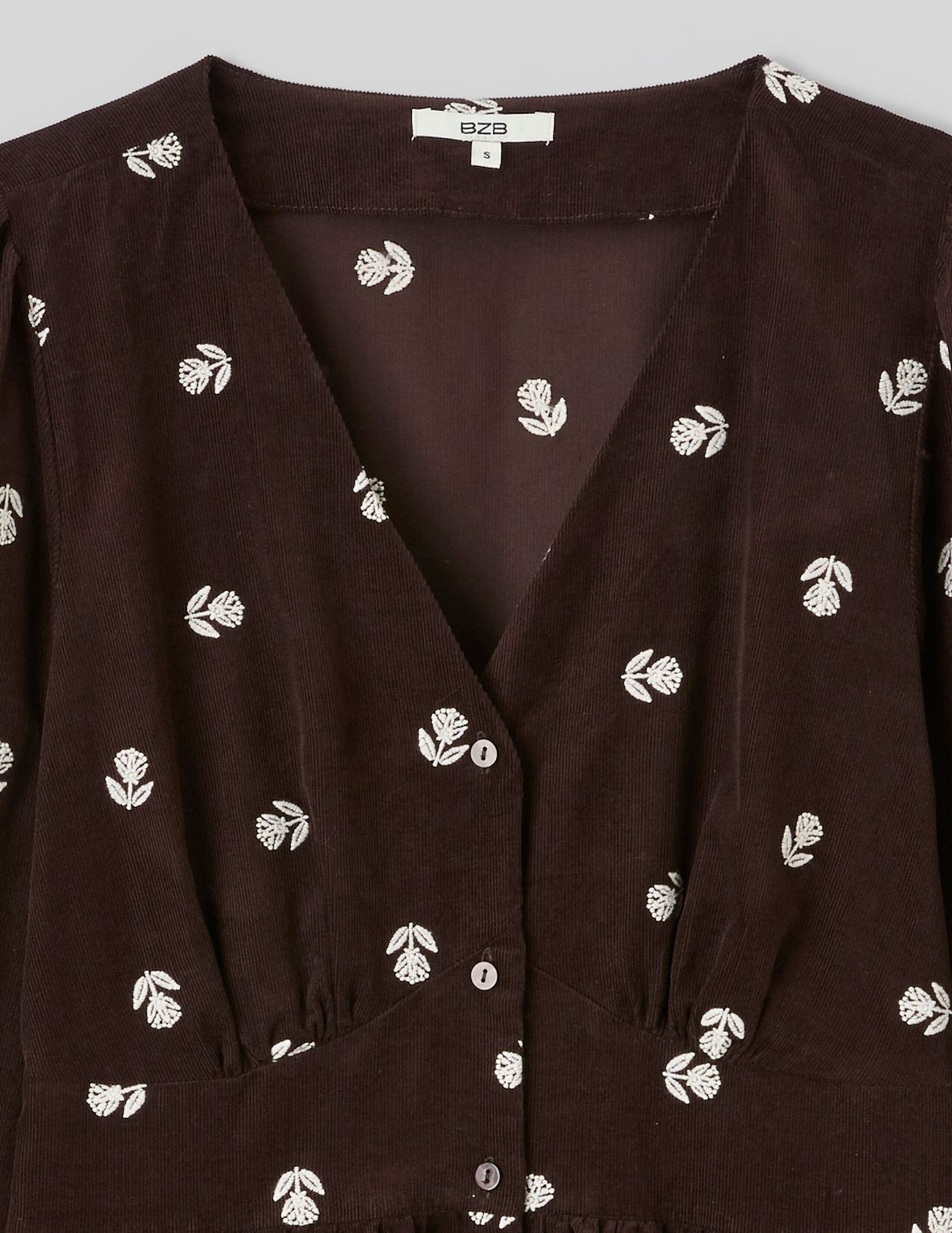 Robe courte imprim&eacute;e