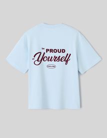 T-shirt à message