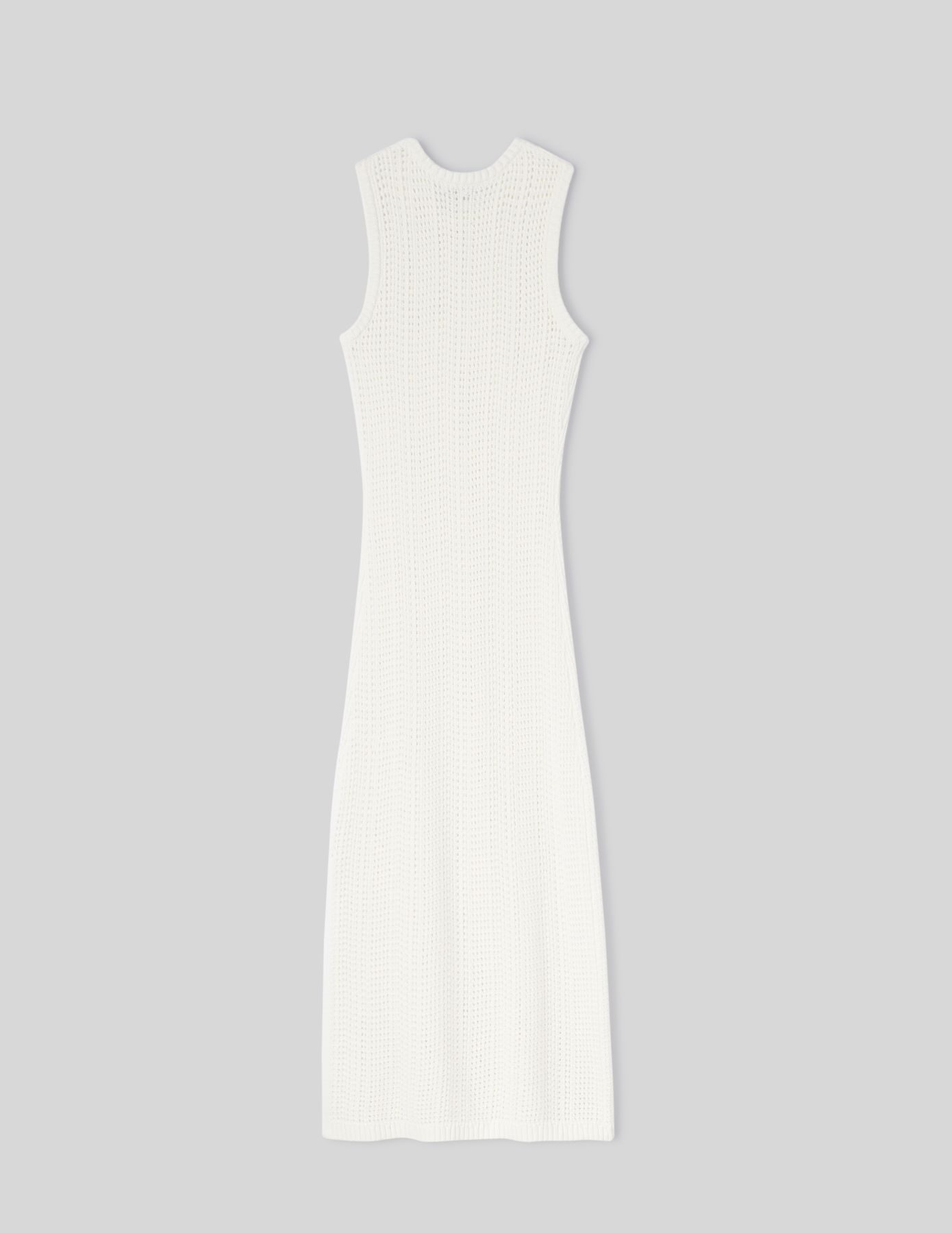 Robe longue en crochet