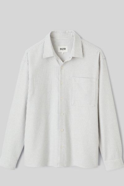 Chemise rayée flanelle