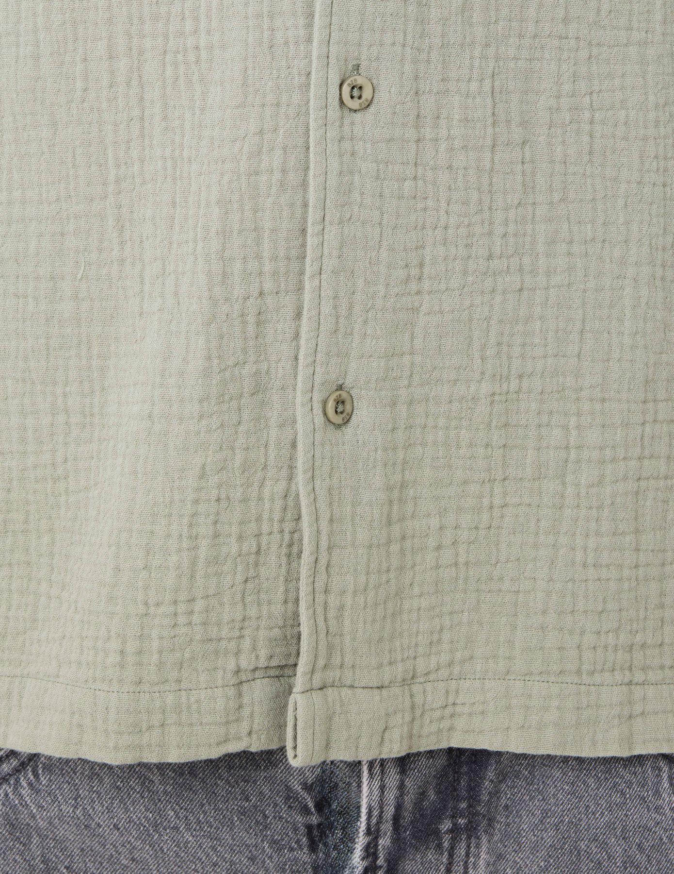 Chemise manches courtes gaze de coton
