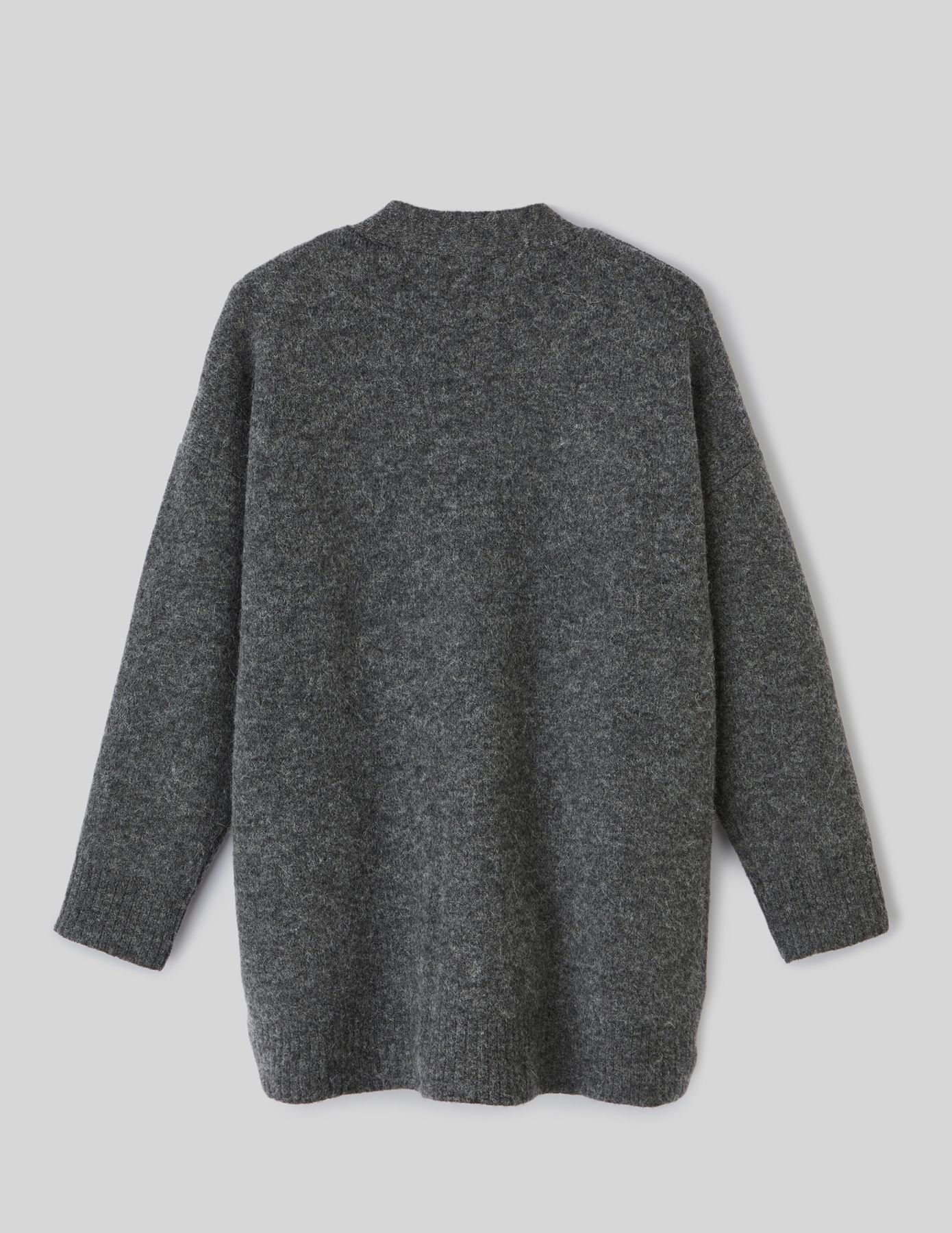 Gilet long boutonné