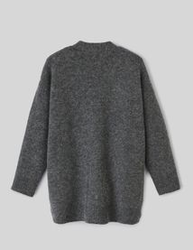 Gilet long boutonné