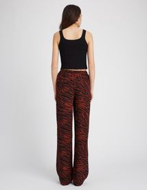 Pantalon fluide imprimé