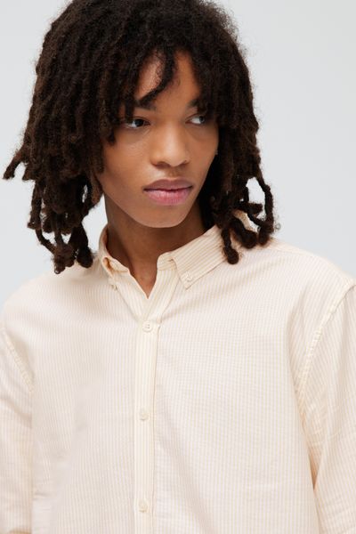 Chemise rayée droite