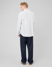 Chemise oxford ray&eacute;e