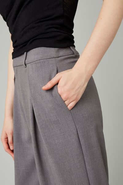 Pantalon large à pinces
