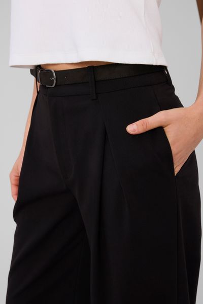 Pantalon large &agrave; pinces