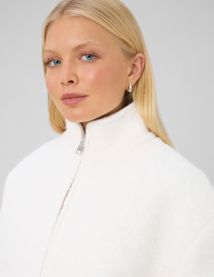 Veste zipp&eacute;e sherpa