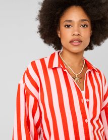 Chemise ray&eacute;e