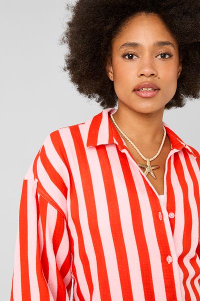 Chemise ray&eacute;e