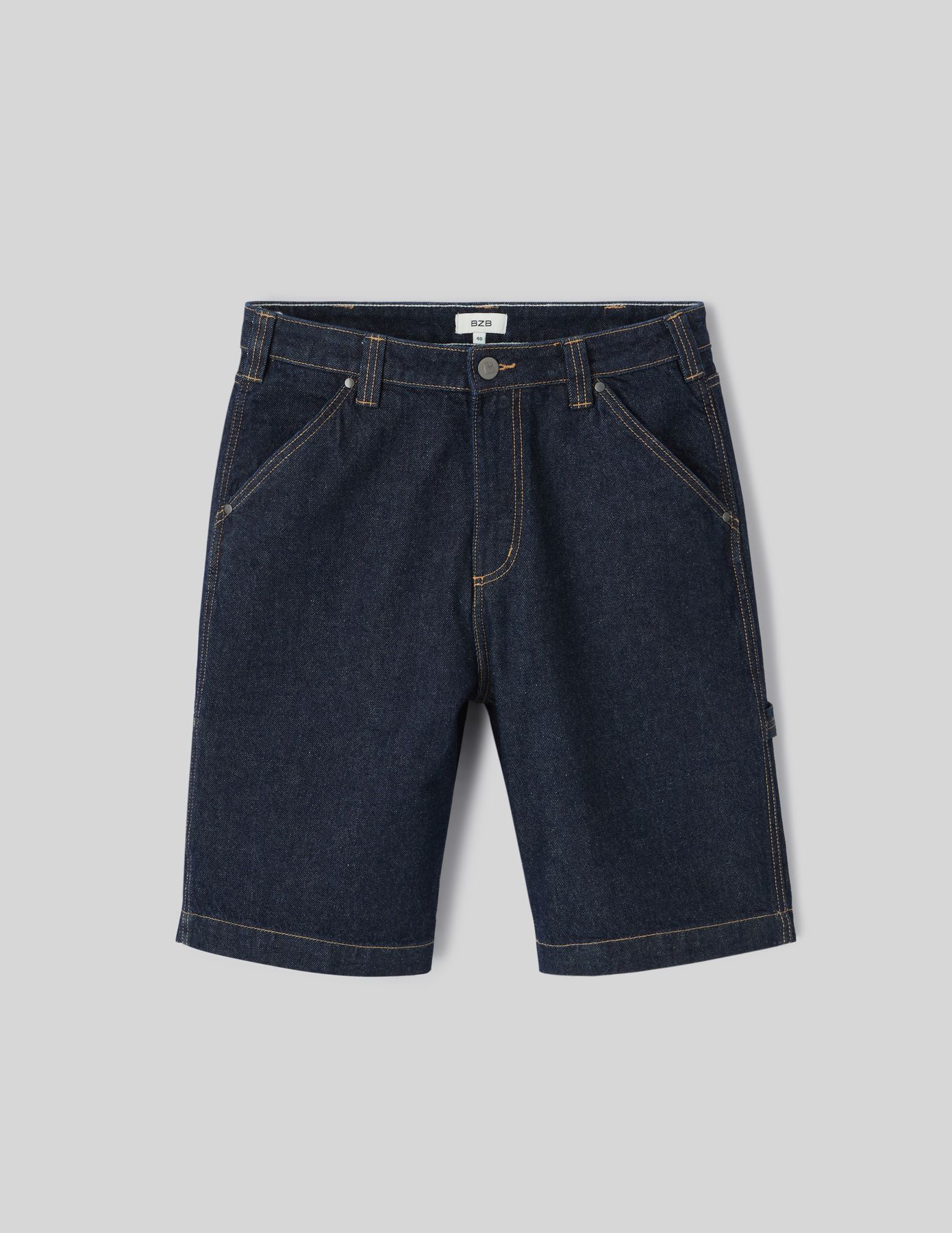 Bermuda charpentier en jean