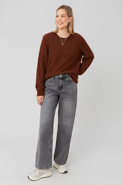 Pull col rond premium