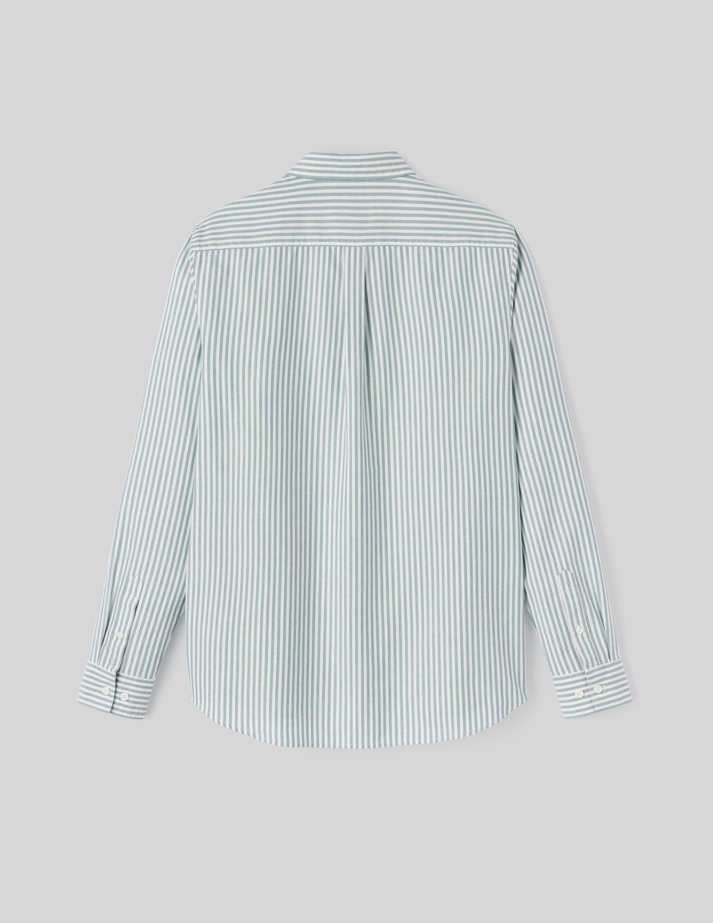 Chemise rayée droite