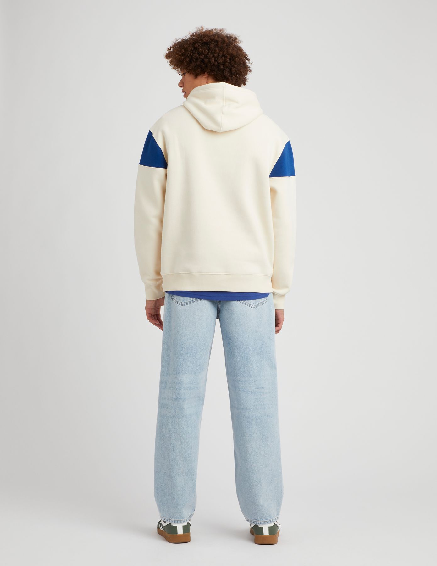 Sweat à capuche colorblock