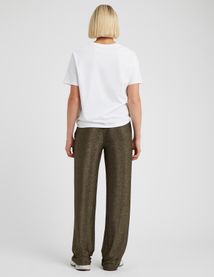 Pantalon fluide &agrave; paillettes