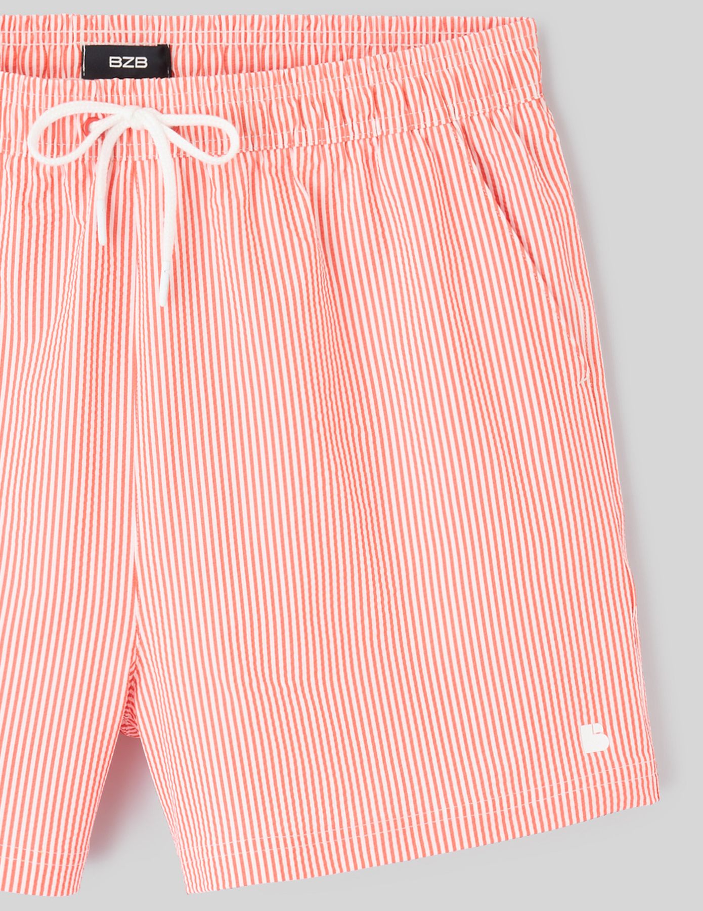 Short de bain seersucker