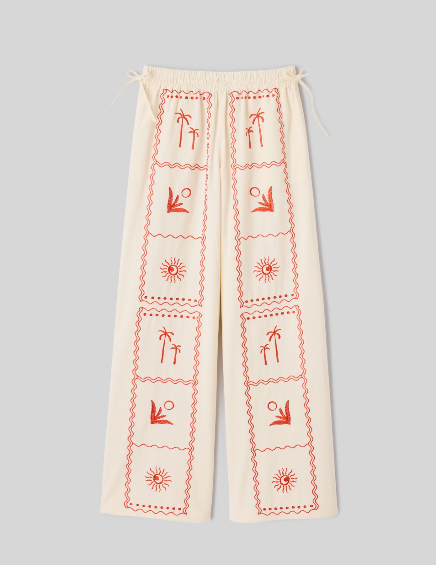 Pantalon broderie