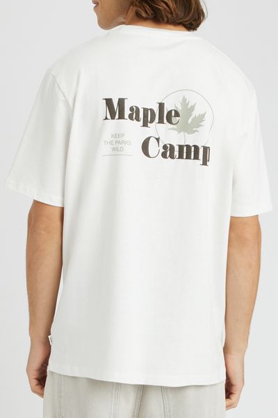 T-shirt imprim&eacute; devant dos