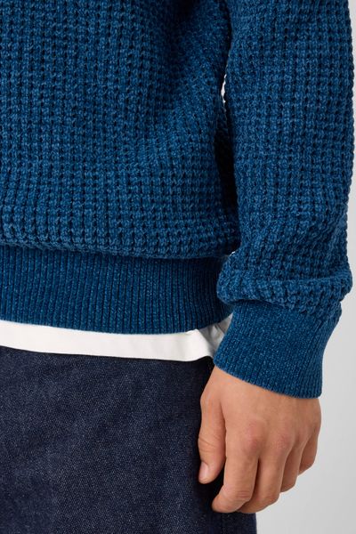 Pull maille chenille
