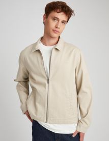 Veste zippée uni