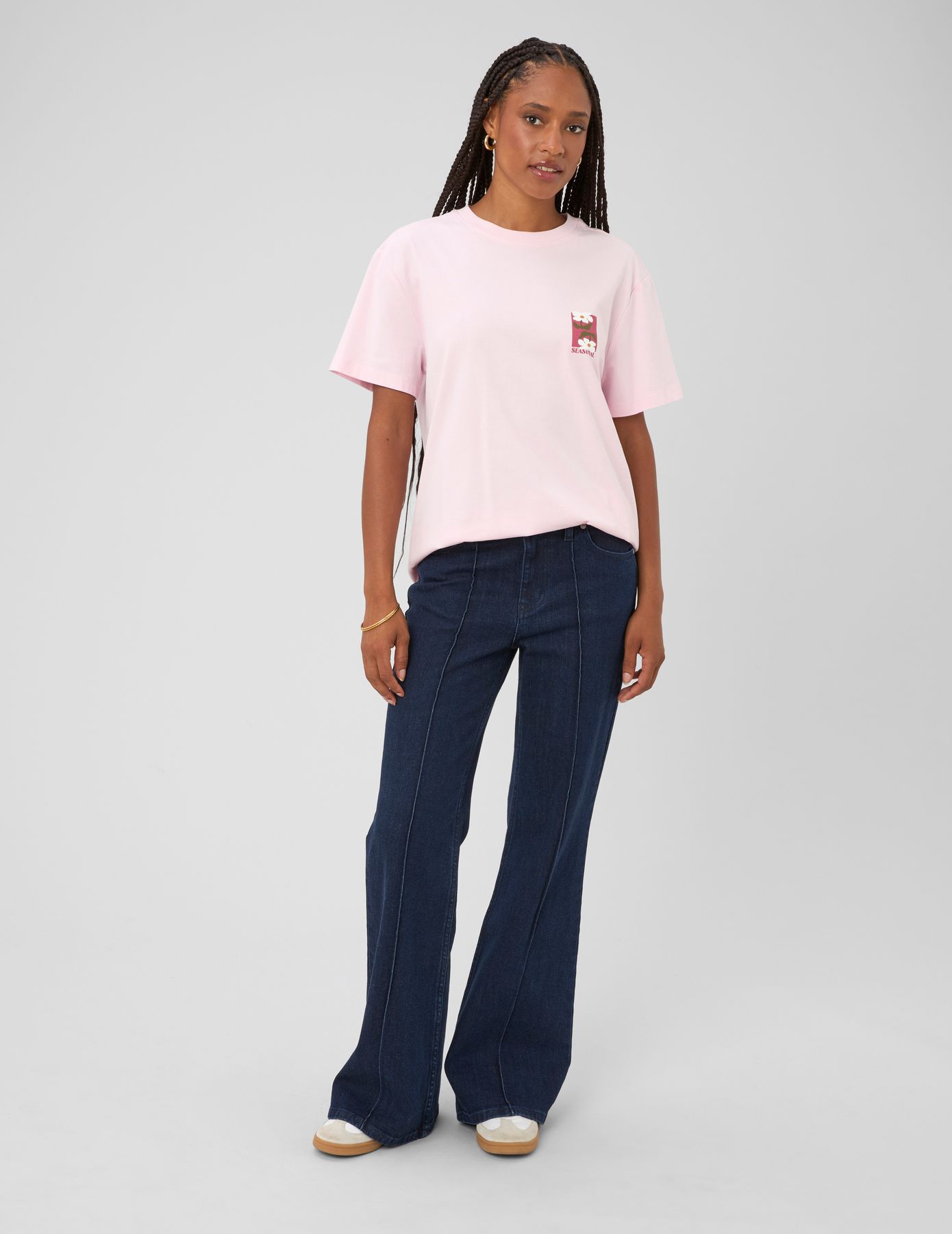 T-shirt imprim&eacute; devant / dos