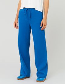 Pantalon en gaz de coton