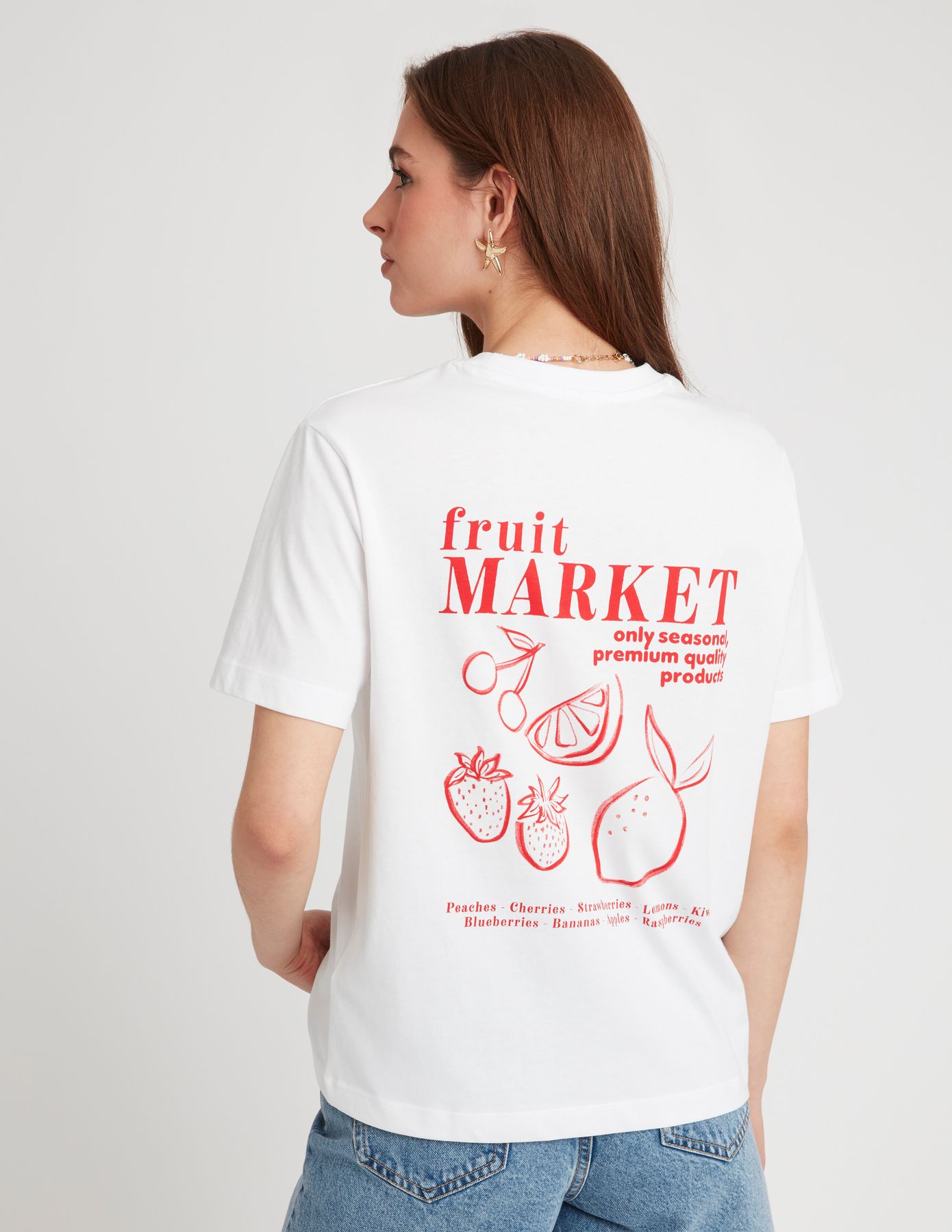 T-shirt imprimé devant/dos