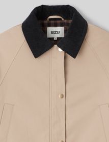 Veste style barbour