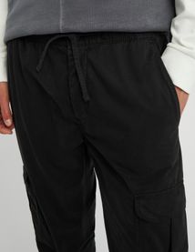 Jogger cargo bas droit