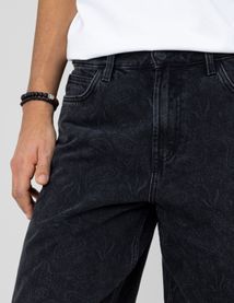 Jean loose imprimé