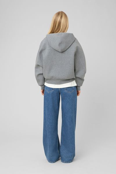 Sweat zipp&eacute; &agrave; capuche