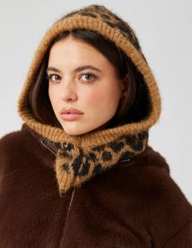 Cagoule léopard