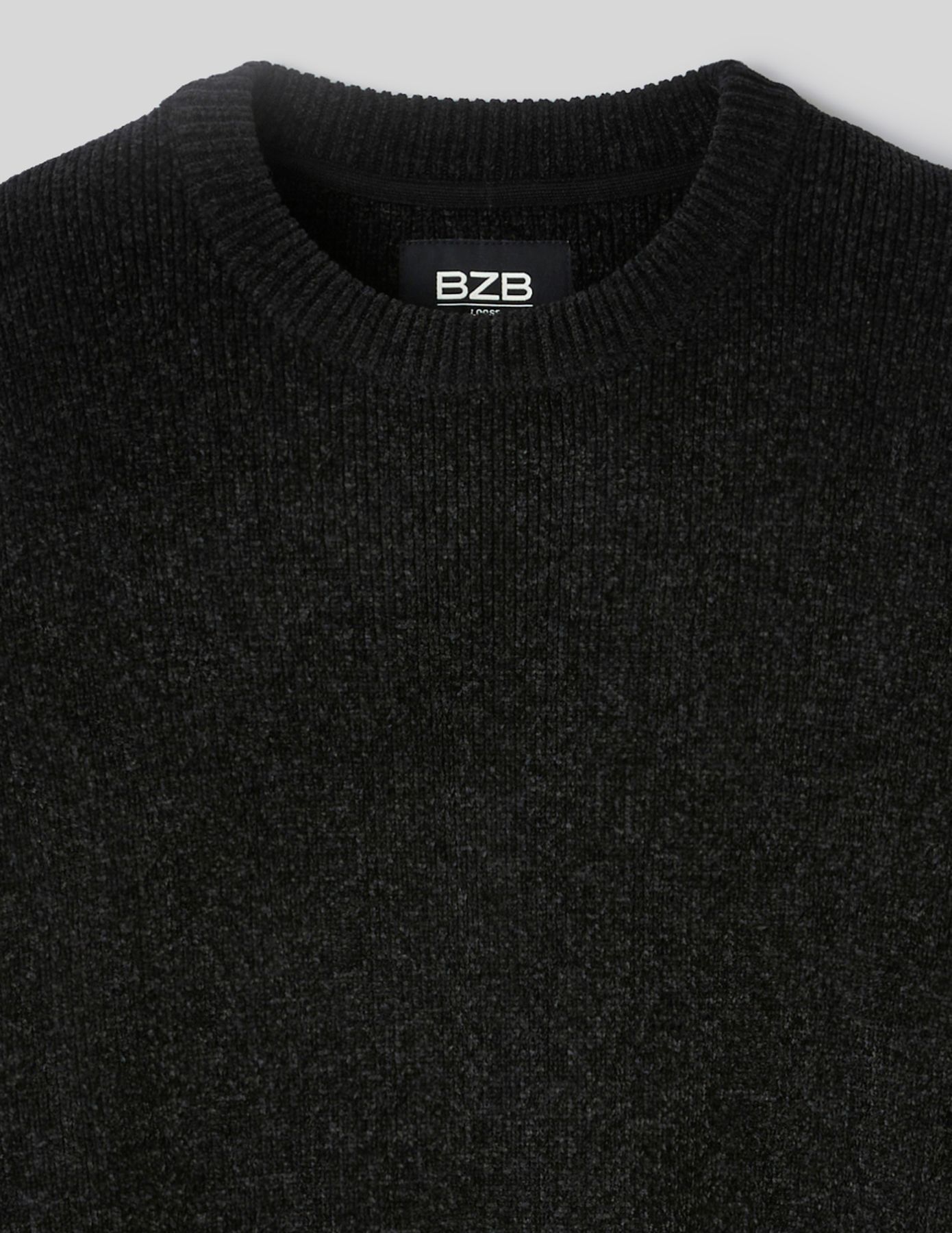 Pull maille chenille