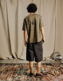 Bermuda jean long