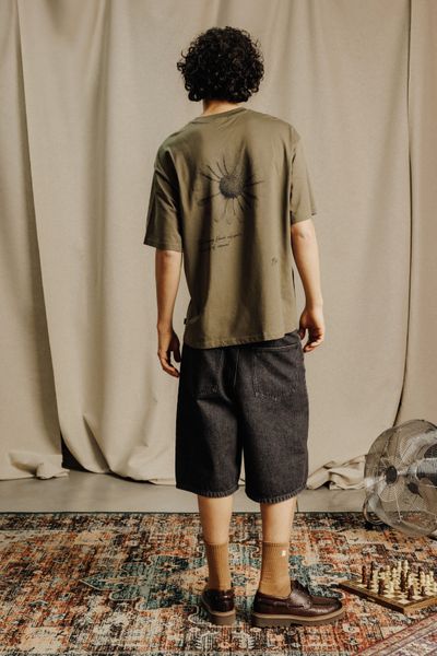 Bermuda jean long