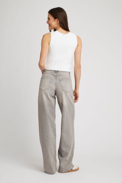Jean wide leg taille standard