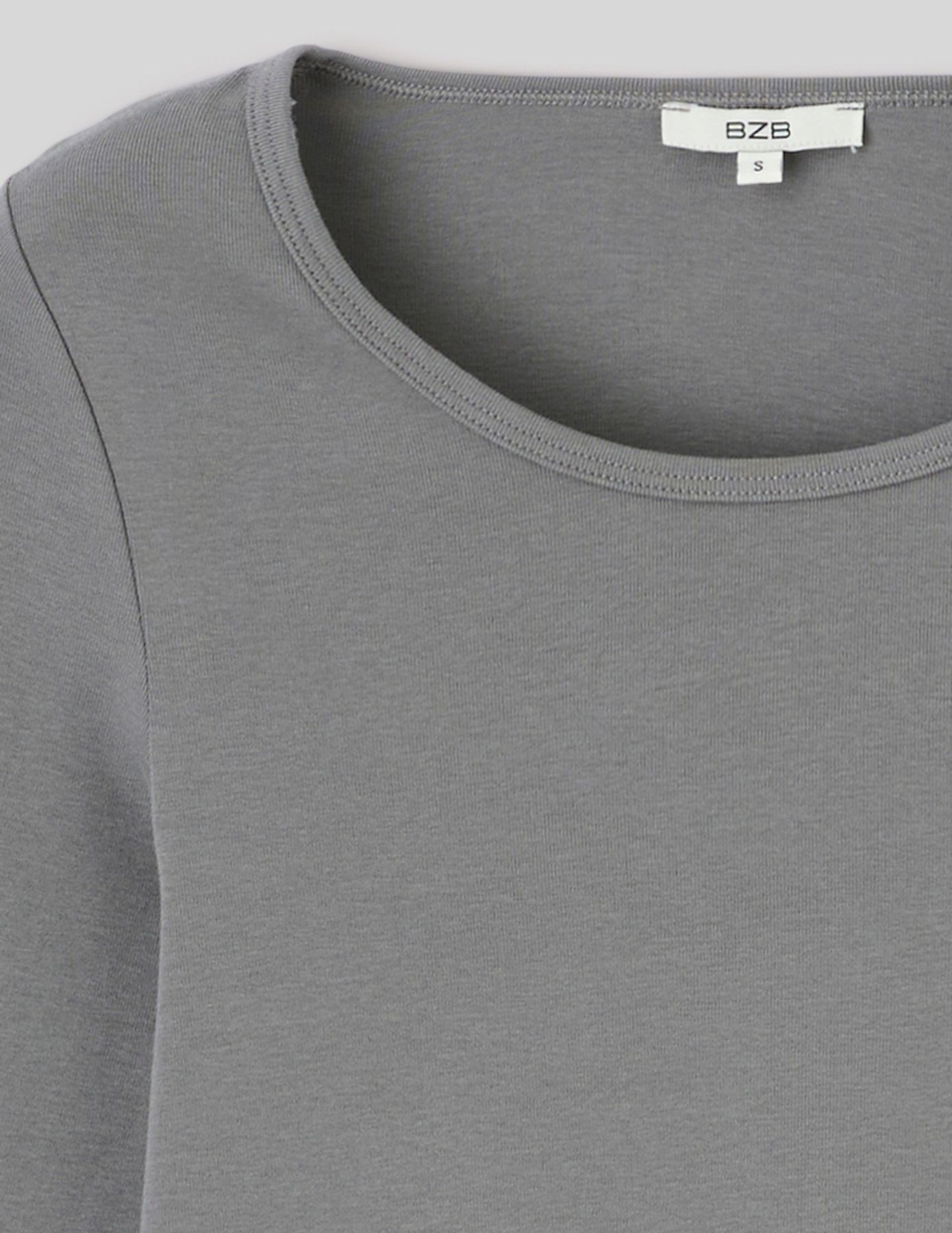 T-shirt manches longues c&ocirc;tel&eacute;