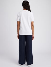 T-shirt manches courtes brod&eacute;