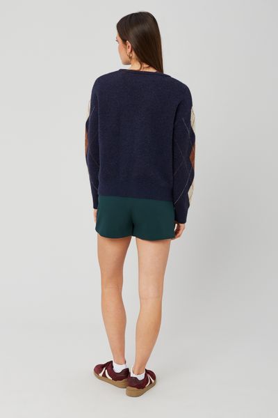 Gilet jacquard chien