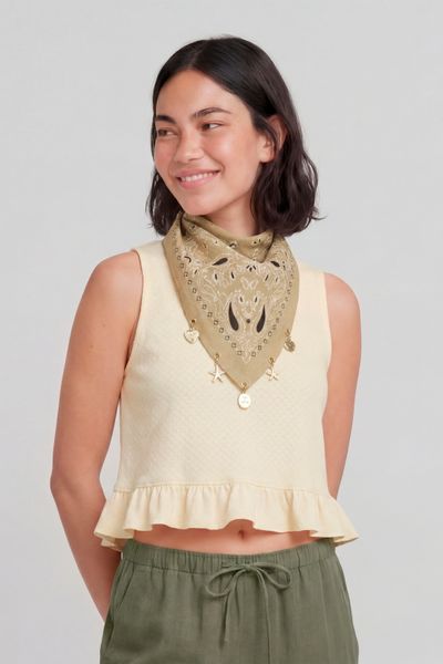 Top avec n&oelig;uds au dos