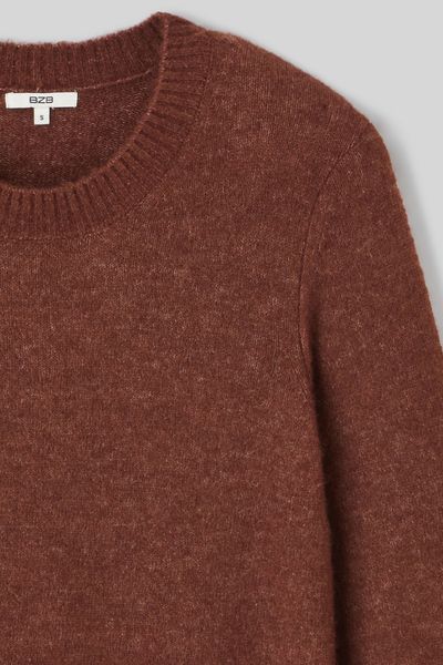 Pull col rond premium